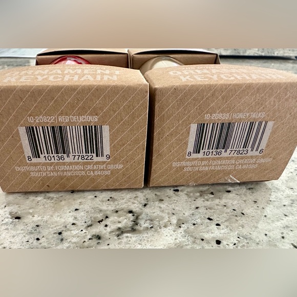 2 STANLEY mini quencher Water Bottle Keychain Christmas Ornament Charm Set of 2 - Picture 4 of 10